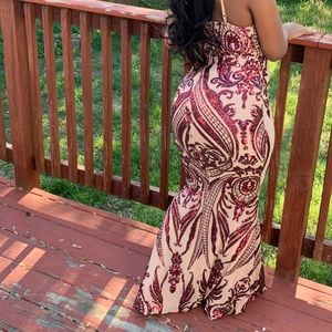Prom dress or evening gown. From fashion nova.